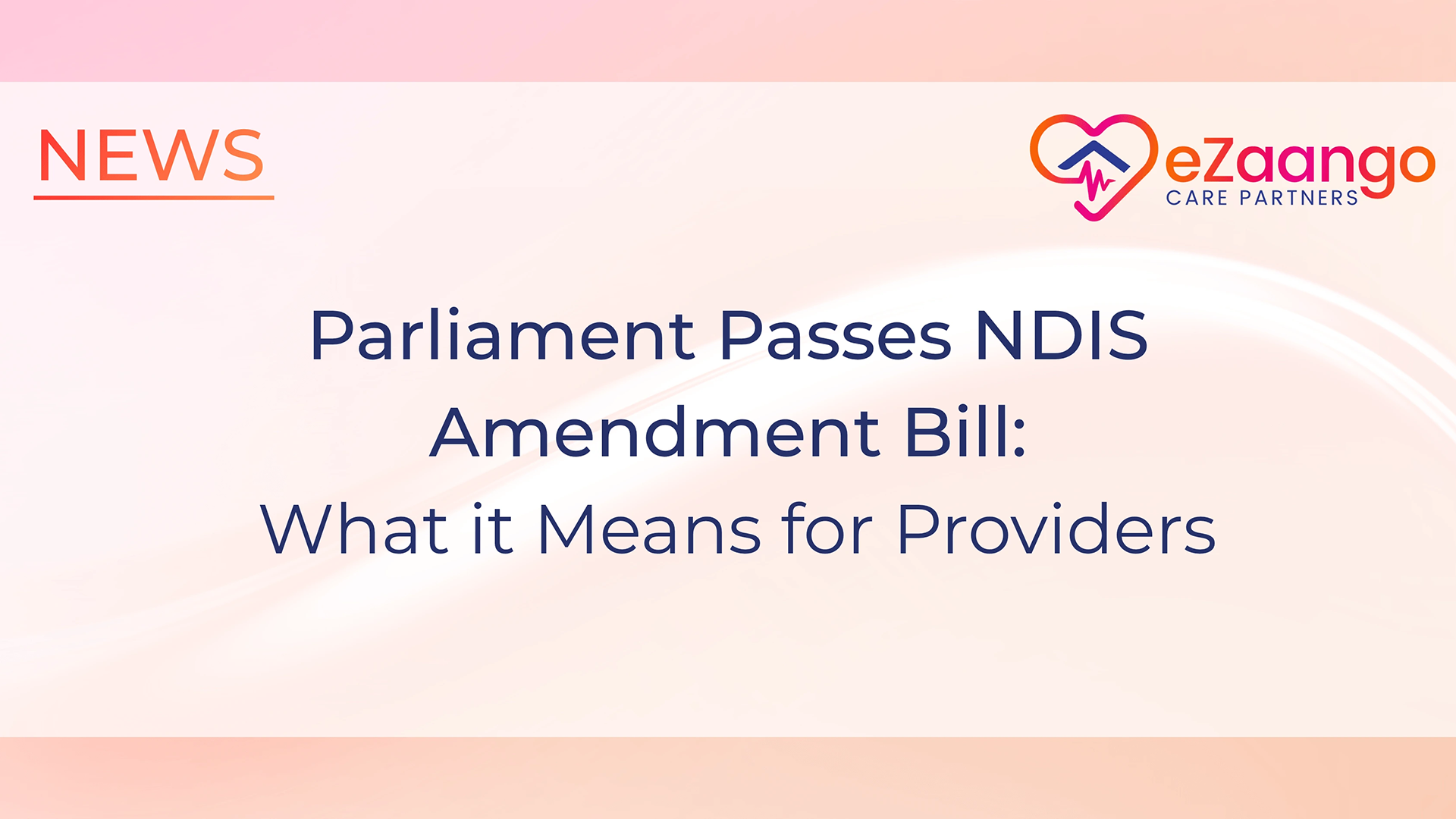 The NDIS Just Got Tougher