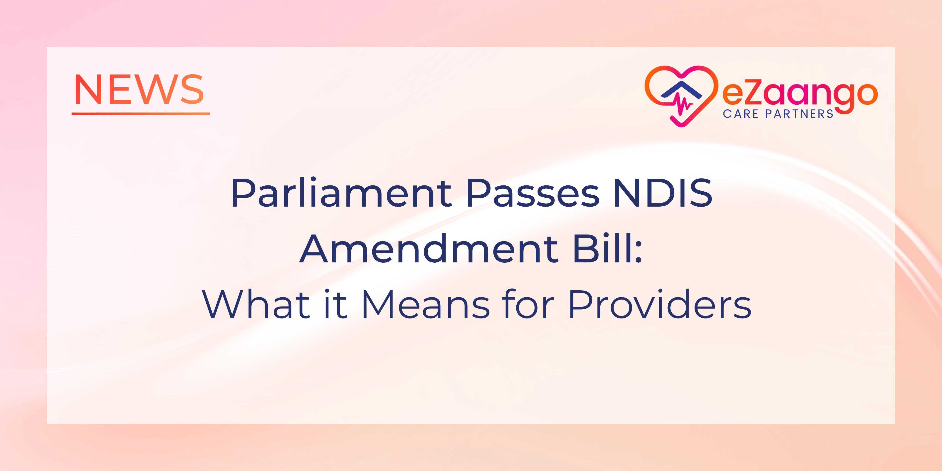 The NDIS Just Got Tougher