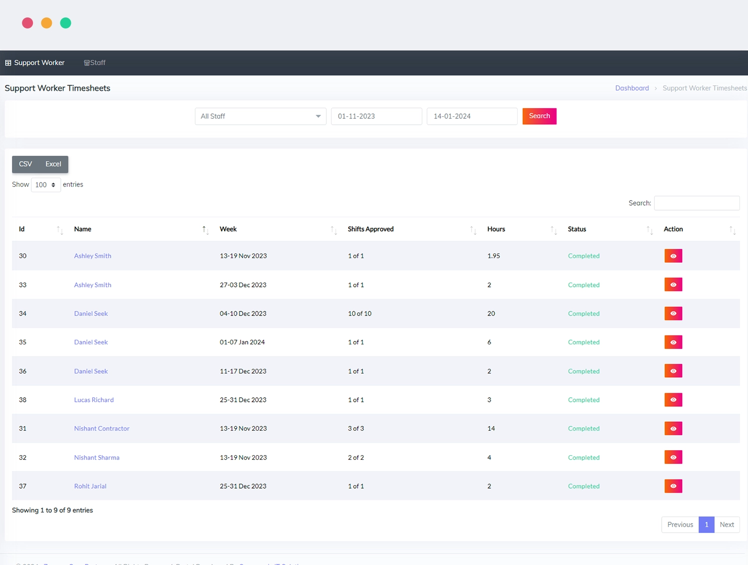 Invoicing and Billing